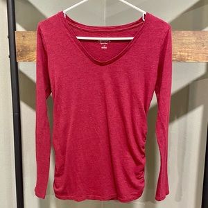 Isabel Maternity long sleeved ruched tee XS